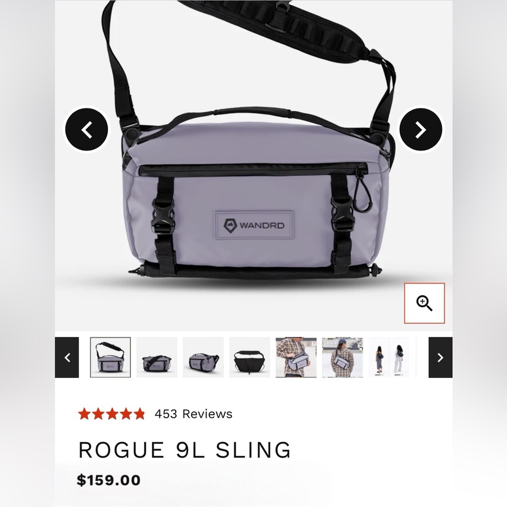 NWT Rogue Wandrd 9L sling